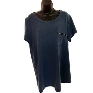 Size 2X Gilli heather blue shirt